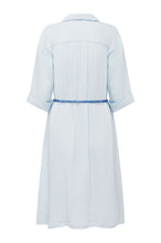 Load image into Gallery viewer, Aurelia Gemstone Midi Shirt Dress - Cornflower Blue