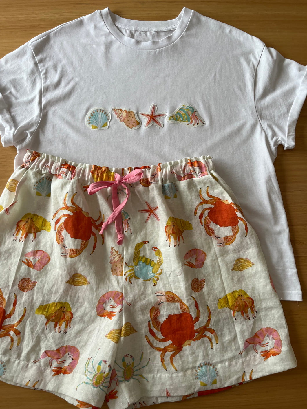 Ariel Set - Tshirt and Shorts (ONE ONLY)